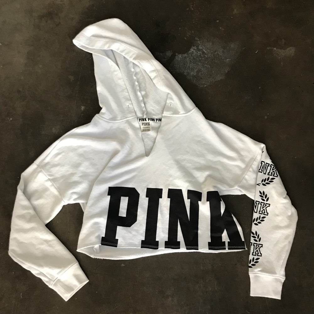 Victorias Secret cropped hoodie